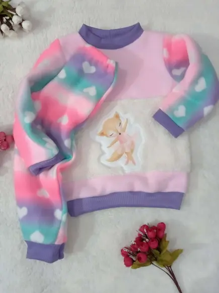 Conjunto Infantil de Inverno Soft. ( 1 ou 2 anos )