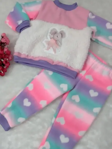 Conjunto Infantil de Inverno Soft. ( 4 ou 6 anos )