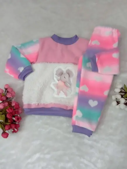 Conjunto Infantil de Inverno Soft. ( 4 ou 6 anos )