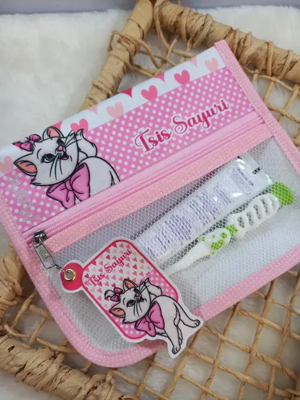 Estojo, Higiene Bucal Personalizado Kit Escolar