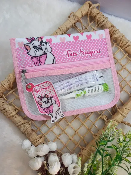 Estojo, Higiene Bucal Personalizado Kit Escolar