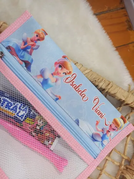 Estojo, Higiene Bucal Personalizado Kit Escolar