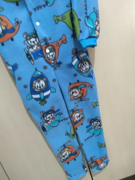 Macacão Pijama em Soft (4 ou 6 anos)