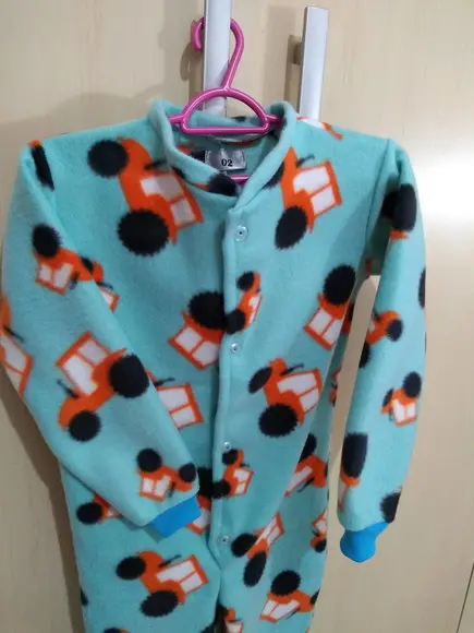 Macacão Pijama em Soft. (1 ou 2 anos)