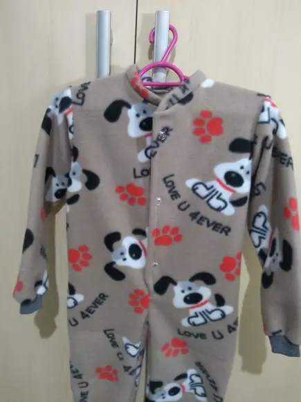 Macacão Pijama em Soft. (1 ou 2 anos)