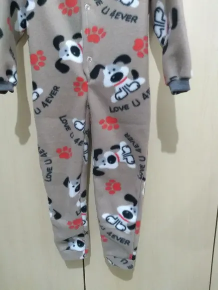 Macacão Pijama em Soft. (1 ou 2 anos)