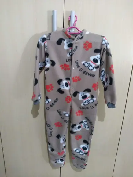 Macacão Pijama em Soft. (1 ou 2 anos)