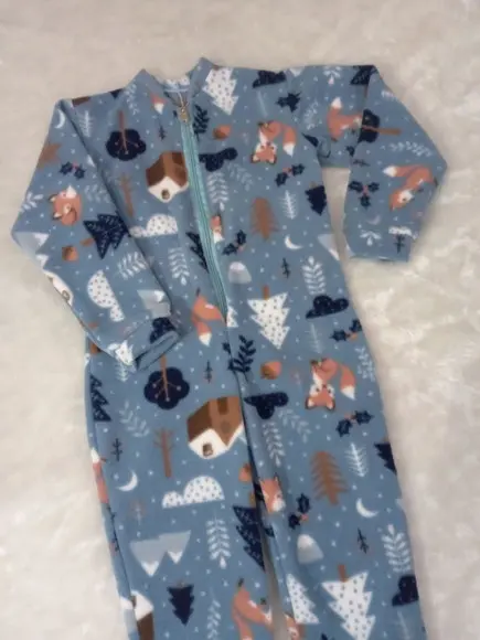 Macacão Pijama em Soft. (1 ou 2 anos)