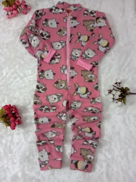 Macacão Pijama em Soft. (1 ou 2 anos)