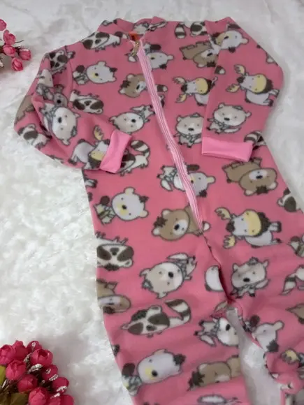 Macacão Pijama em Soft. (1 ou 2 anos)