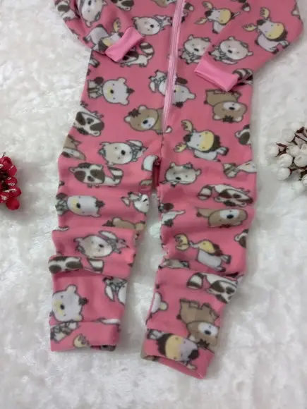 Macacão Pijama em Soft. (1 ou 2 anos)