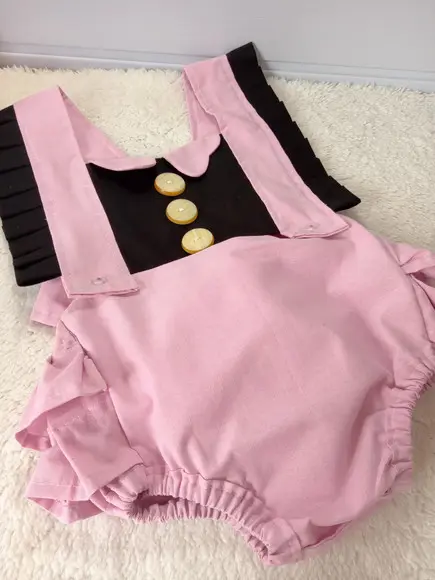 Romper Jardineira