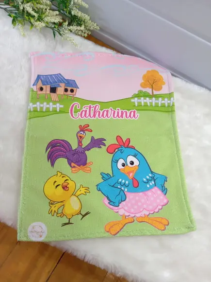 Toalhinha Personalizada Sublimação.