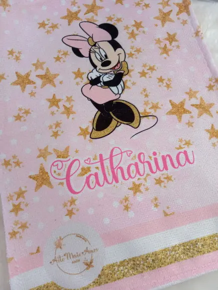 Toalhinha Personalizada Sublimação.