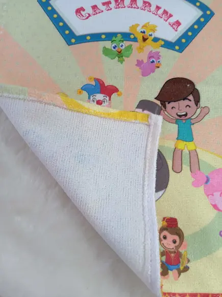 Toalhinha Personalizada Sublimação.