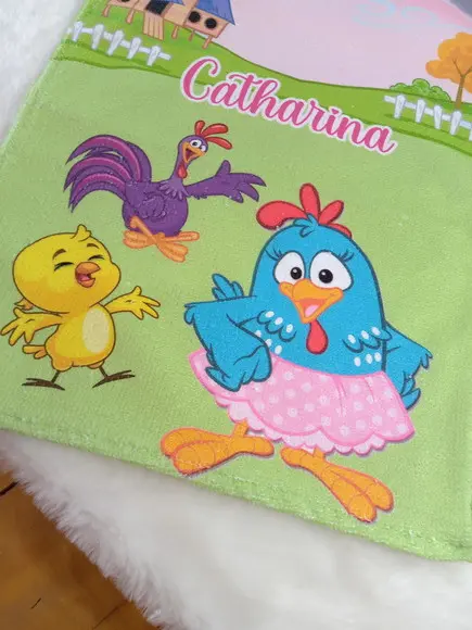 Toalhinha Personalizada Sublimação.