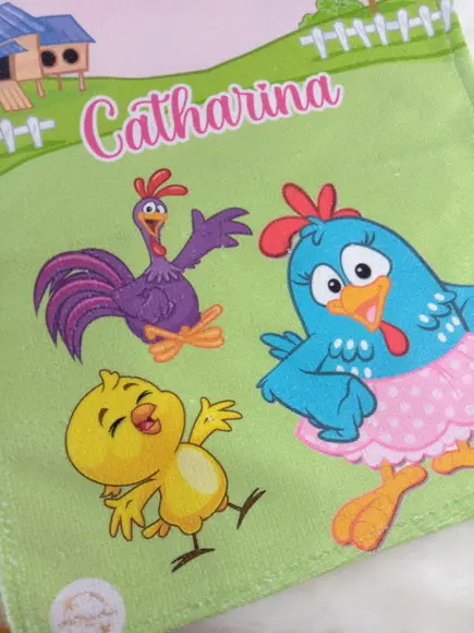 Toalhinha Personalizada Sublimação.