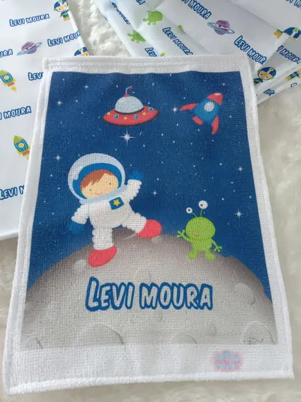 Toalhinha Personalizada Sublimação.
