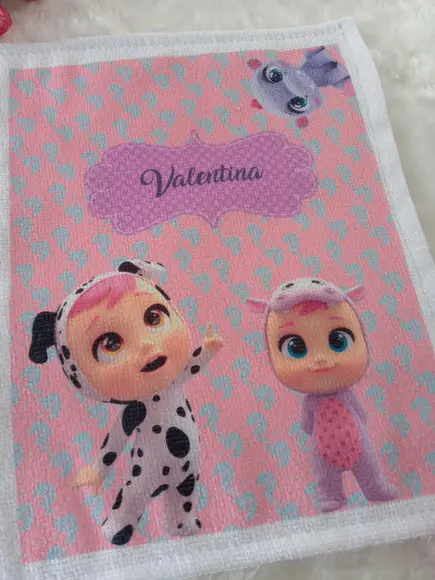 Toalhinha Personalizada Sublimação.