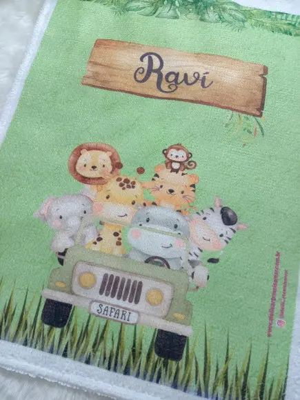 Toalhinha Personalizada Sublimação.