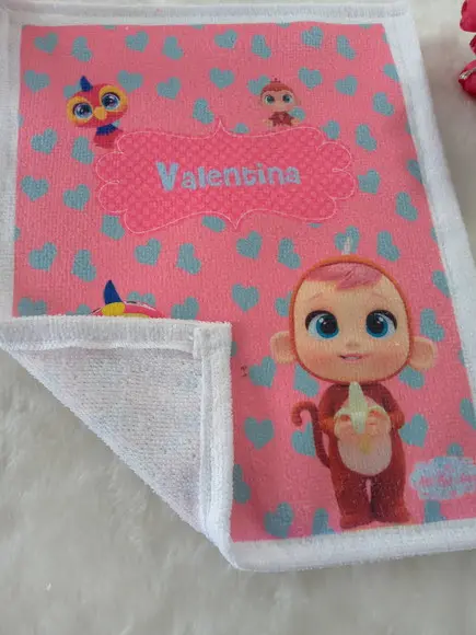 Toalhinha Personalizada Sublimação.