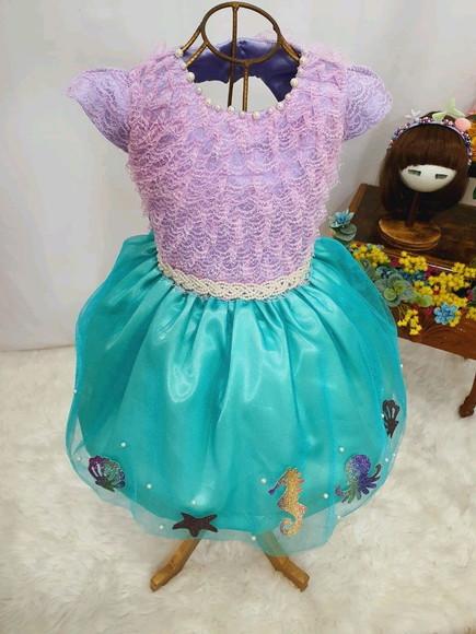 Ariel vestido mar
