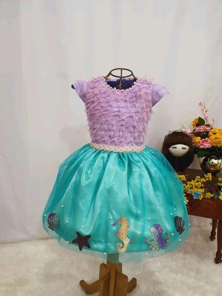 Ariel vestido mar