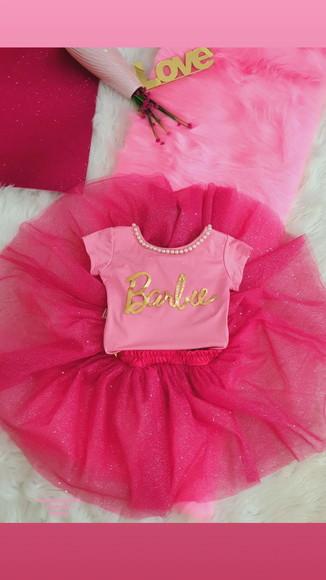 Conjunto Barbie Sai Tule com Boby