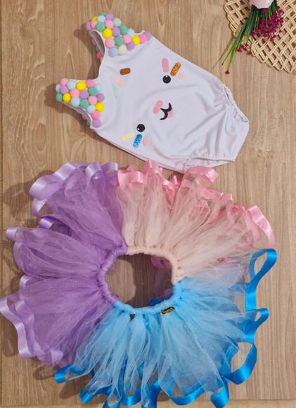 Conjunto Tutu Gatinho Cakey