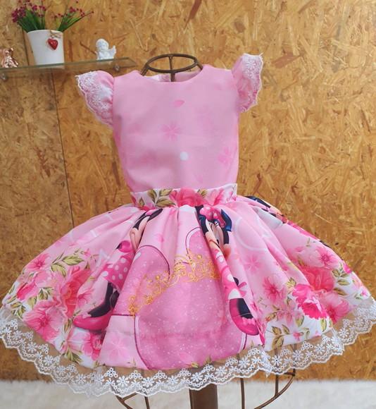 Mínnie Rosa Vestido