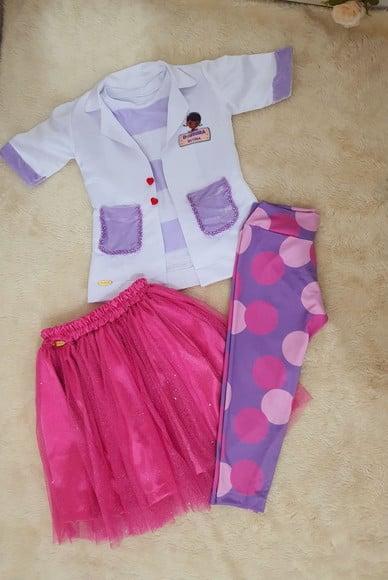 Roupa Doutora Brinquedo Fantasia