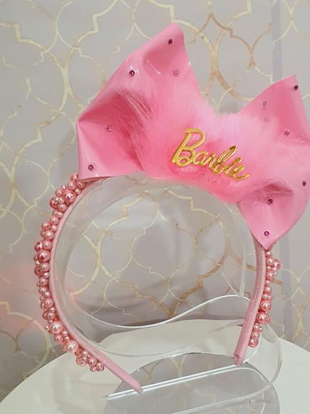 Tiara Barbie Luxo Laço
