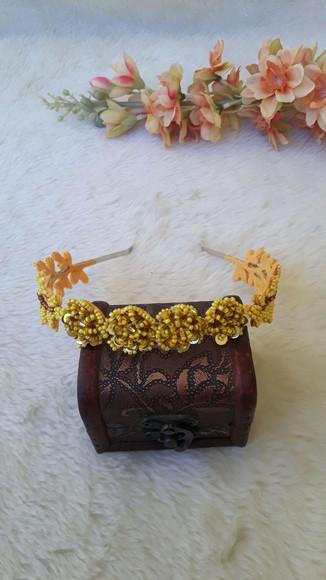 Tiara flor 3d