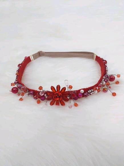 Tiara Headband red vibrante