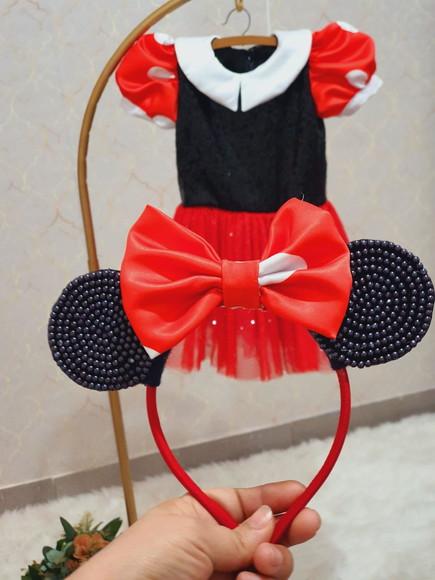 Tiara Minnie Vermelha