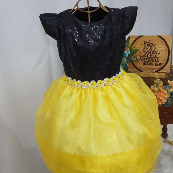 Vestido abelhinha