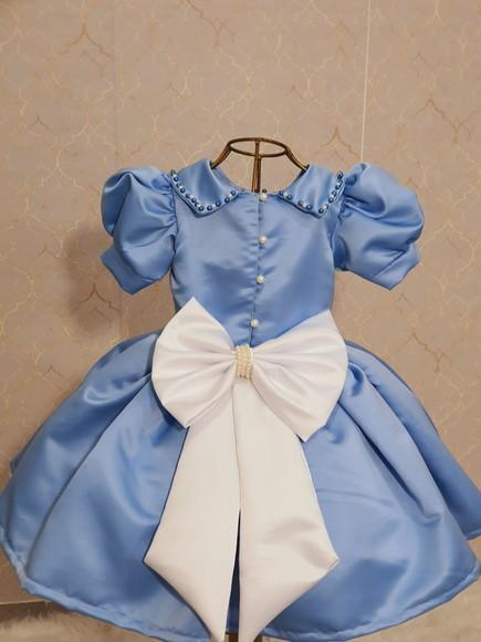 Vestido Azul Alice no País das Maravilhas