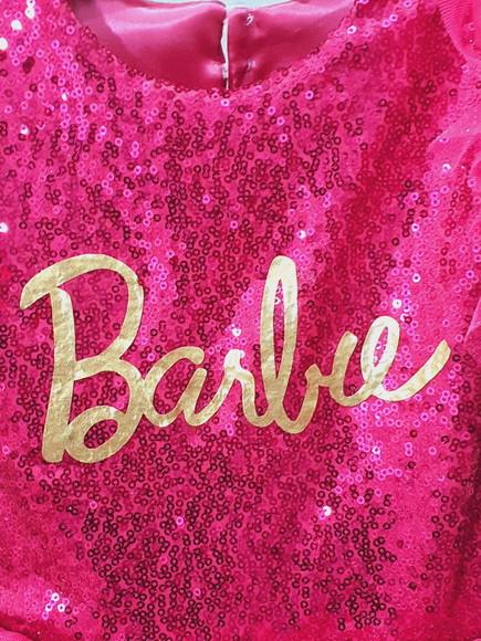 Vestido Barbie rosa pink