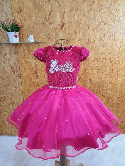 Vestido Barbie Luxo pra aniversario