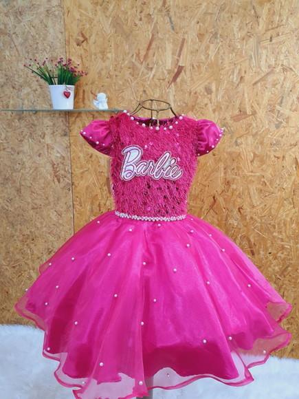 Vestido Barbie Luxo pra aniversario