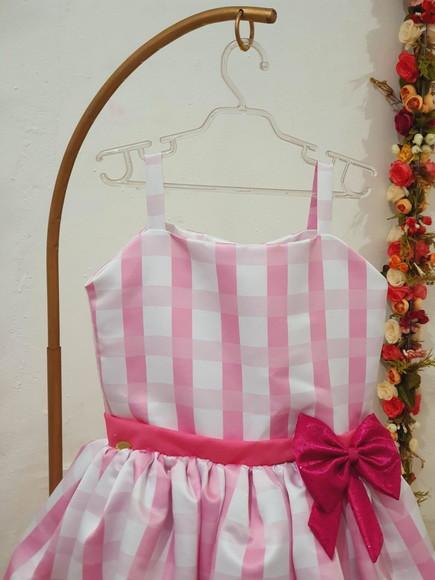 Vestido Barbie Tutu rosa