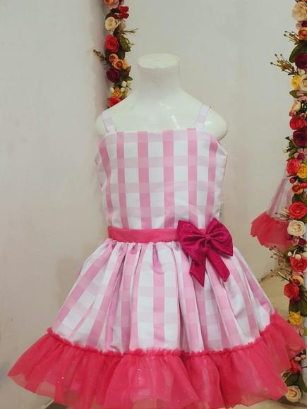 Vestido Barbie Tutu rosa