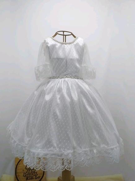 Vestido batizado infantil