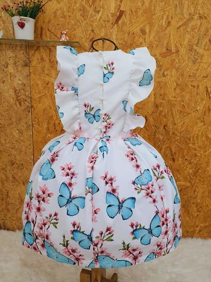 Vestido borboleta