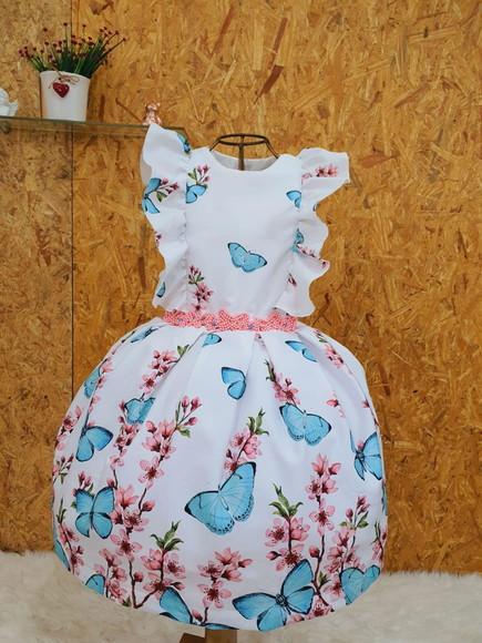 Vestido borboleta