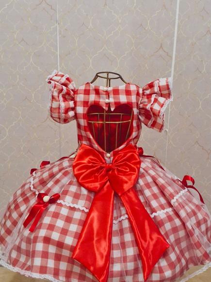 Vestido Caipirinha Delicada Festa Junina