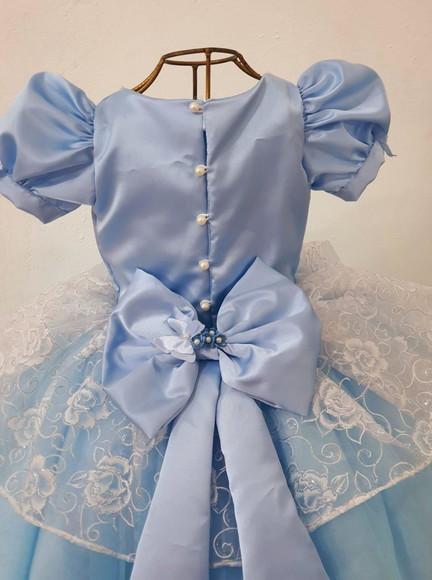 Vestido Cinderela Comprimento Curto