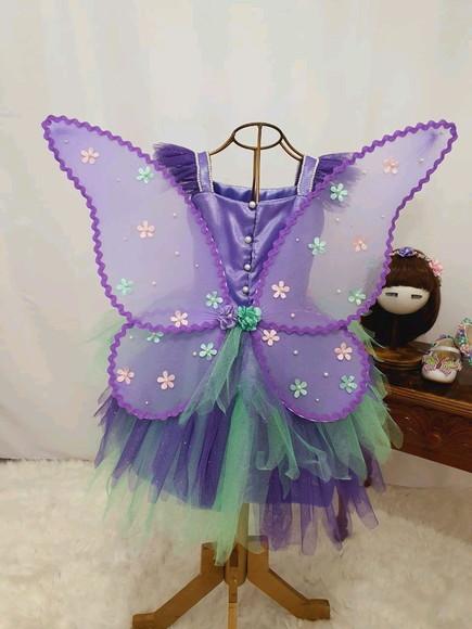 Vestido Fadinha Tinker Bell