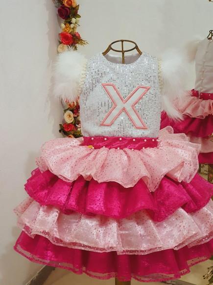 Vestido Infantil Xuxa