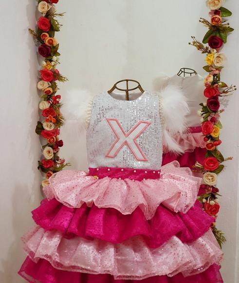 Vestido Infantil Xuxa
